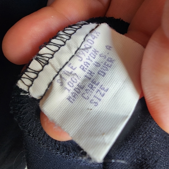 David Dart Women's Plus Size Black Short Sleeve Shirt - Picture 3 of 4